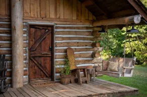 Heritage Log Cabin Turkey Path Ranch on 325 acres - Image 5