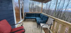 Remote OffGrid Kumbrabow Forest Cabin Fireplace - Image 5