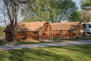 Rustic Cabin at Kansas City RV Resort - Oak Grove - Image 2