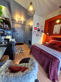 Apt 200m from subway • Balcony • A/C • Wi-Fi • Netflix - Image 2