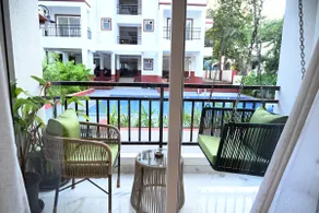 The Green Window | 1bhk with forest and pool view - Image 2