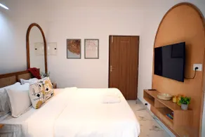 The Green Window | 1bhk with forest and pool view - Image 3