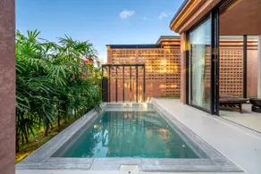 Stylish 1BR with pool, kitchen and patio in Ungasan - Image 5