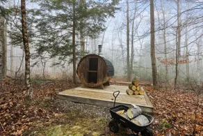 Misty Pines Cabin | Wood Stove • Sauna - Image 2