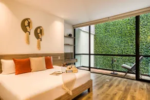 Aesthetic Studio with Private Balcony | Rooftop with Jacuzzi - Image 2