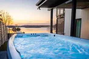 Lakefront Luxury Villa w/ Infinity Pool, Swim Spa - Image 4