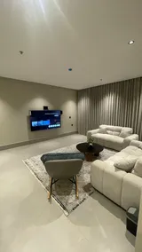 Modern apartment, bedroom, living room and kitchen - Image 4