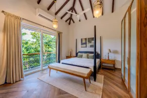 Villa W/ Pool & Garden Near Siolim comp breakfast - Image 3