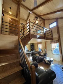 Pine Oaks Cabin includes Fun Guest Pole Barn. - Image 2