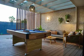 Finchwood House: Pudding's Home Spa BBQ Pool table - Image 3
