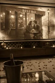 La Suite 1925: Private Hot Tub, Giant Screen TV, Terrace - Image 3