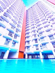 D-J ♣ 1BR ❤️PinayLove ★ Gratis Pool, Parkering, Netflix, Wifi - Image 3
