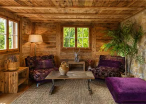 Chalet with fireplace and sauna - Image 2