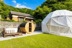 Accommodates up to 8 people | Sauna and cold bath | Pet · BBQ | Dome tent with play area - Image 4