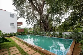 Stylish 1BHK in Assagao with Pool View - Image 2