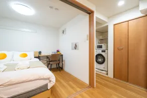 Yoyo LuMing Hotel, near Ueno, Iriya, Hibiya. Access to both JR lines. Double bed apartment 101. - Image 5