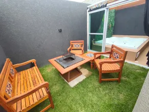 Premium retreat with private heated Jacuzzi. - Image 4