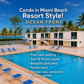 Beachfront condo-hotel one bedroom w/parking A23 - Image 2