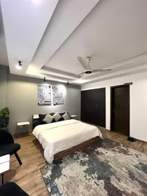 The Greyline Loft | 1BHK Apartment | Self check in - Image 5