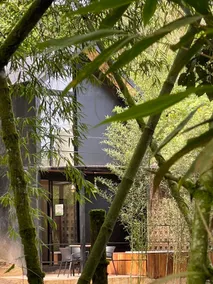 Cabin in the woods, Jacuzzi, view of the ravine. - Image 2