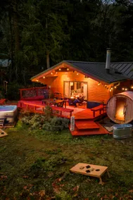 Riverfront Log Cabin · Hot Tub, Sauna, Whisky Barn - Image 5