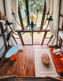 Romantic cabin with lake view in São Roque - Image 2