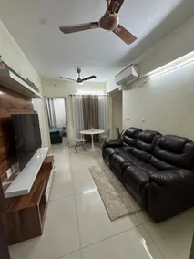 Stylish 2BHK Near Airport|AC, RO, Fridge, WM, WiFi - Image 2
