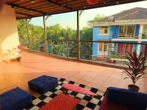 Near Anjuna Beach | 2 BHK | Huge Pool balcony view - Image 4