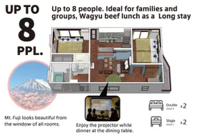 [September Appreciation Discount] Ideal for Mt. Fuji Climbing Base | Mt. Fuji View | 1 Night | Groups OK | Free P | Shizuoka Airport 45 minutes - Image 4