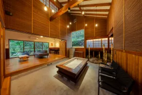 Opening March 2026: ”Yamawarafu” A grown-up hideaway surrounded by forest | A mountain hut where you can enjoy a barbecue over an irori - Image 4
