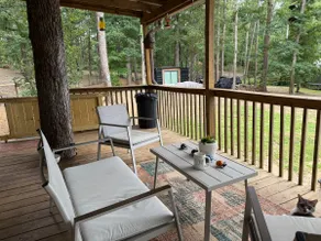 Forrest Cabin: Stocked Lake, Fire Pit, Game Room! - Image 3