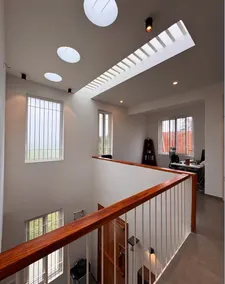 A Bright, Calm Modern Home Filled with Skylights. - Image 4