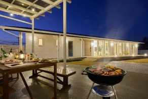 Newly built resort villa near the sea, for rent as an entire house for up to 12 people | Universal design | Sauna, BBQ, dog run, campfire - Image 2