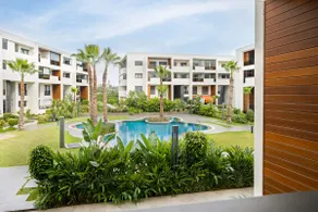 Modern 2BR Duplex in Bouskoura | Pool Access | Parking - Image 3