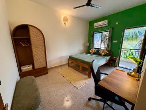 Spacious 1BHK w/balcony- Mandrem - Locomo Habitat - Image 2