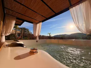 Solar Chalet Cabin with hot tub and fireplace, PatyMiguel - Image 4