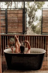 Seed Pearl - Outdoor bath, water views, fireplace - Image 2