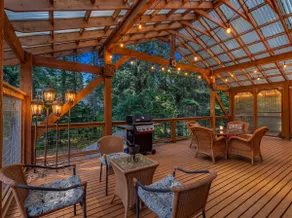 4BR Mountain Escape - Covered Hot Tub + Deck - Image 2