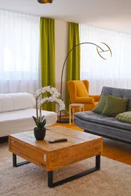 Mountain view & balcony | Modern apartment - Image 2