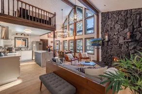 Steps from the River Modern Cabin with Hot Tub - Image 3