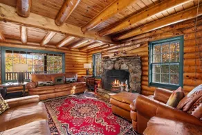 Stratton Log Cabin: Pond + Hot Tub + Privacy! - Image 5