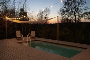 Moss - Zen Mirror Cabin, Pool, Sunset Views, Firepit - Image 3