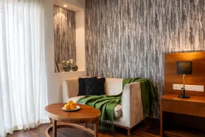 Arundhati Roy's 8th flr apt|Tub|Minimal|Bath Robes - Image 4