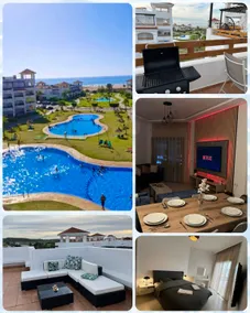 Beachfront Apartment in Assilah, Private Solarium, 4 Pools, Secure Residence, WiFi, Parking - Image 2