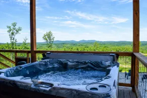 Mountain-View Family Cabin | Hot Tub + SLIDE - Image 2