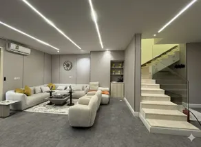 Ar Rabi 6 Duplex - With a ‏Jacuzzi & Outdoor Area - Image 3