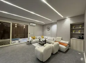 Ar Rabi 6 Duplex - With a ‏Jacuzzi & Outdoor Area - Image 2