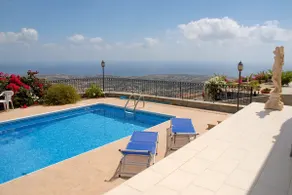 Peyia Villa with sea view, private pool, and garden - Image 1