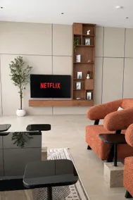 Hotel chalet with a two-bedroom suite featuring a home theater - Image 2