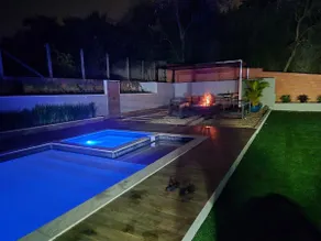 Modern Retreat: Swimming Pool, Floor Fire Deck - Image 4